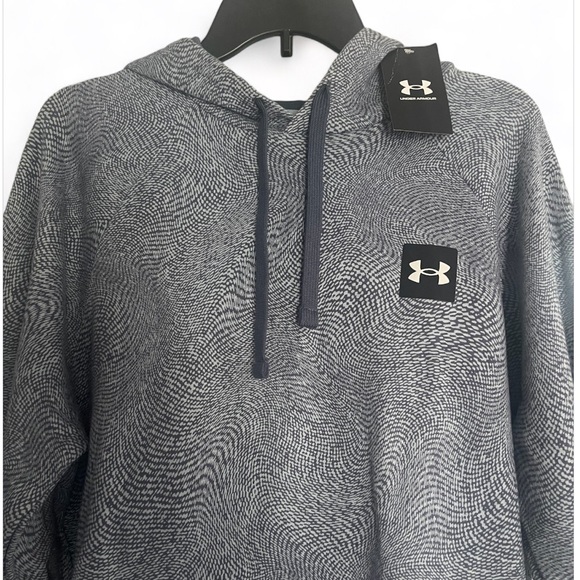 Under Armour Men's Rival Terry Printed Hoodie Medium - Picture 3 of 8